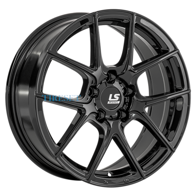 LS FlowForming 7,5x17/5x112 ET30 D66,6 RC06 BK (конус)