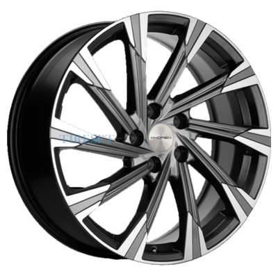 Khomen Wheels 7,5x19/5x114,3 ET40 D60,1 KHW1901 (RAV4) Gray-FP