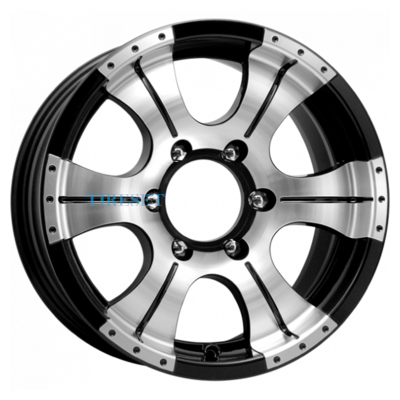 KиK 7x15/6x139,7 ET-5 D110,1 Байконур (КС473) Алмаз черный