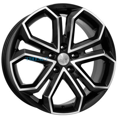 Диски KиK 8,5x19/5x114,3 ET35 D67,1 Пандора (КС466) Алмаз черный на tireset.ru