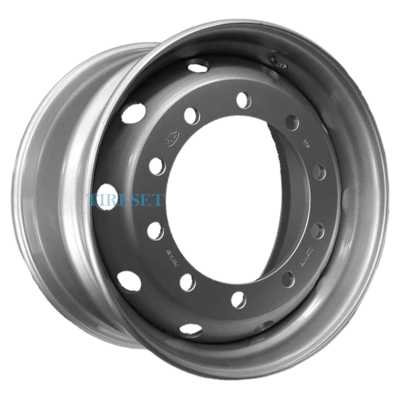 Диски Asterro 11,75x22,5/10x335 ET120 D281 M22 Silver (22115B) усиленный Прицеп (диск. тормоз). Передняя ось 5000 на tireset.ru
