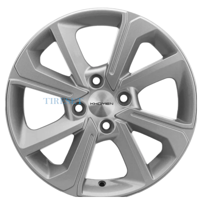 Khomen Wheels 6x15/4x100 ET40 D60,1 KHW1501 (Logan/Sandero/Xray) F-Silver