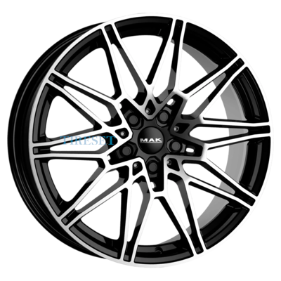 MAK 7,5x18/5x112 ET22 D66,6 Koenig Black mirror