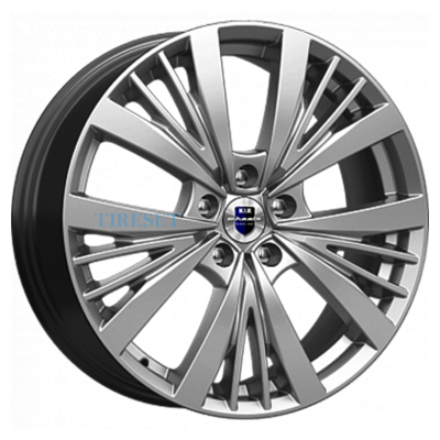 KиK 7,5x19/5x114,3 ET50 D64,1 Марвел-оригинал (КС881) Дарк платинум