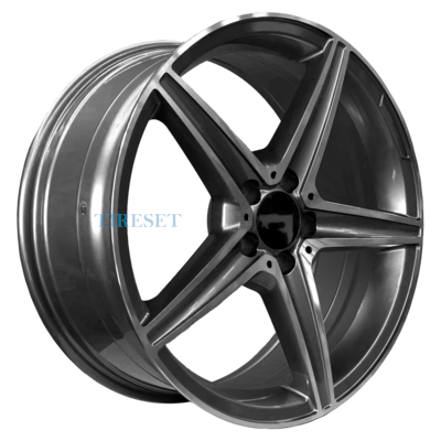 PDW 7,5x18/5x112 ET35 D66,6 5261 Grey Machine Face (PDW)