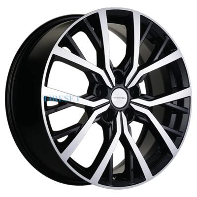 Khomen Wheels 7x18/5x108 ET35 D60,1 KHW1806 (Chery Tiggo 4/Tiggo 7 Pro) Black-FP