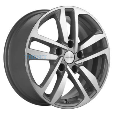 Khomen Wheels 6,5x16/5x114,3 ET47 D66,1 KHW1612 (Fluence/Juke) F-Silver-FP