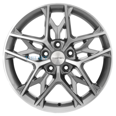 Khomen Wheels 7x17/5x114,3 ET50 D67,1 KHW1709 (CX-5/Seltos/Optima) Gray-FP