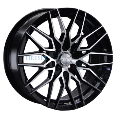 Диски LS 8x18/5x114,3 ET35 D60,1 1263 BKF (конус) на tireset.ru