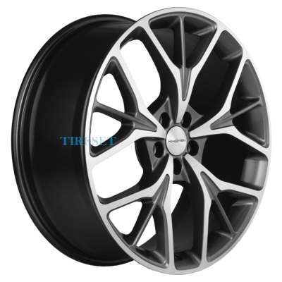 Диски Khomen Wheels 8x20/5x108 ET46 D63,4 KHW2012 (Tugella New) Gray-FP на tireset.ru