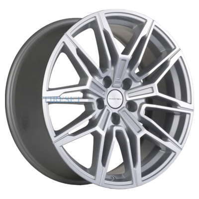 Диски Khomen Wheels 9,5x19/5x112 ET40 D66,6 KHW1904 (BMW Rear) Brilliant Silver-FP на tireset.ru