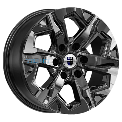 Диски KиK 7,5x17/6x139,7 ET30 D106,1 Тейт (КС1050) кварц на tireset.ru