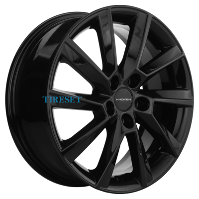 Khomen Wheels 6x16/5x100 ET45 D54,1 KHW1604 (Yaris) Black