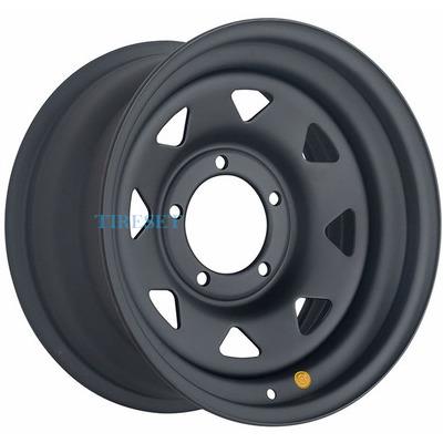 Off-Road Wheels 8x16/5x139,7 ET0 D110 УАЗ Черный матовый (треуг. мелкий)
