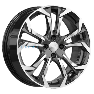 Диски Скад 7x17/4x100 ET43 D60,1 Дунай Алмаз на tireset.ru