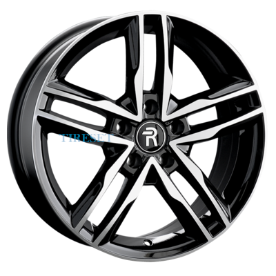 Replay 8,5x19/5x112 ET38 D57,1 VV106 BKF (конус, C570-01)