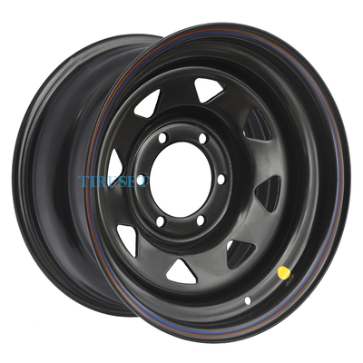Off-Road Wheels 8x16/6x114,3 ET25 D66 Ниссан Навара D40 2.5TD черный