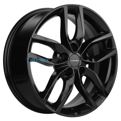 Khomen Wheels 6,5x17/5x114,3 ET46 D67,1 KHW1708 (Elantra/Ceed/i30) Black