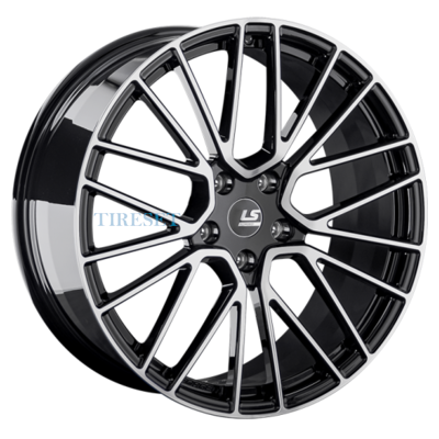 Диски LS Forged 11,5x22/5x130 ET61 D71,6 LS FG17 BKF (сфера, C570) на tireset.ru