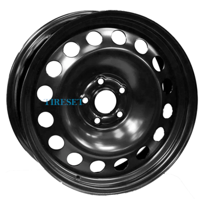 Диски ТЗСК 7x17/5x108 ET33 D60,1 Chery Tiggo 7 черный на tireset.ru