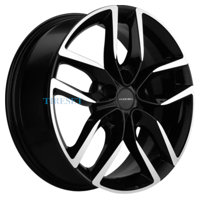 Khomen Wheels 6,5x17/5x114,3 ET45 D54,1 KHW1708 (Geely Coolray) Black-FP