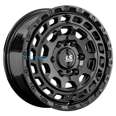 LS FlowForming 7x16/6x139,7 ET38 D67,1 RC89 BK (конус)