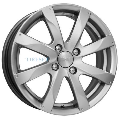 KиK 6x15/4x98 ET35 D67,1 Джемини (КС617) Дарк платинум