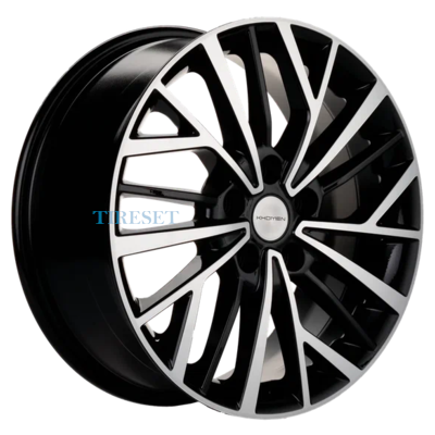 Khomen Wheels 7x17/5x114,3 ET37 D66,5 KHW1717 (Haval Jolion) Black-FP