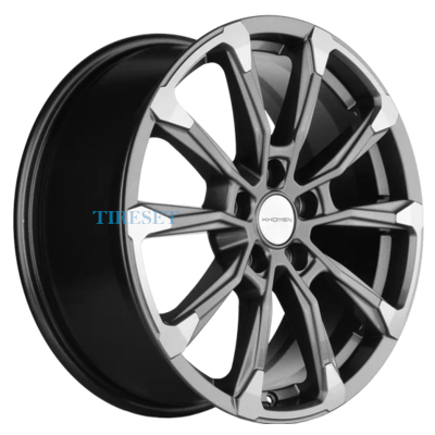 Khomen Wheels 7,5x18/5x114,3 ET45 D67,1 KHW1808 (Xceed/CX-5/3) Gray-FP