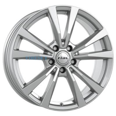 Диски Rial 9x20/5x112 ET48 D66,5 M12X Polar Silver на tireset.ru