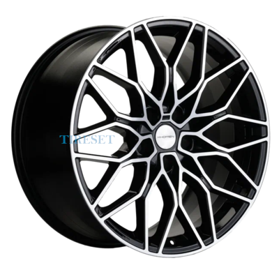 Диски Khomen Wheels 8,5x19/5x114,3 ET30 D67,1 KHW1902 (Outlander) Black-FP на tireset.ru