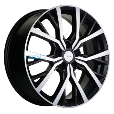 Диски Khomen Wheels 7x18/5x114,3 ET40 D64,1 KHW1806 (Haval F7/F7x) Black-FP на tireset.ru