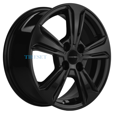 Khomen Wheels 6x15/4x100 ET46 D54,1 KHW1502 (Rio/Solaris) Black