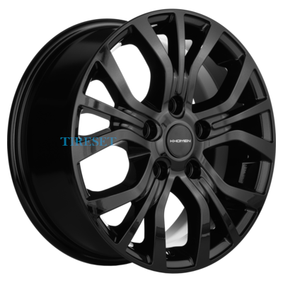Khomen Wheels 6,5x16/5x110 ET43 D65,1 KHW1608 (Opel Zafira) Black