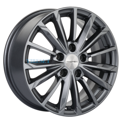 Khomen Wheels 6,5x16/5x112 ET46 D57,1 KHW1611 (Octavia A7) Gray