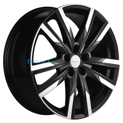 Khomen Wheels 7,5x19/5x108 ET36 D65,1 KHW1905 (Exeed VX/TXL/LX) Black-FP
