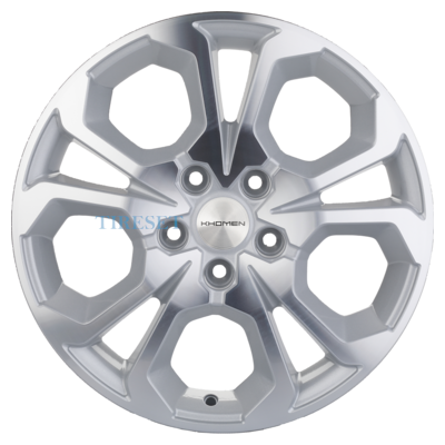 Khomen Wheels 6,5x17/5x114,3 ET50 D66,1 KHW1711 (Arkana/Kaptur) F-Silver-FP