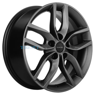 Диски Khomen Wheels 6,5x17/5x114,3 ET45 D54,1 KHW1708 (Geely Coolray) Gray на tireset.ru
