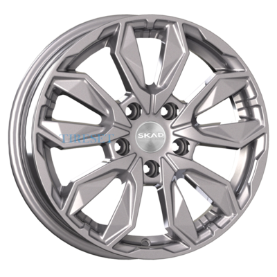 Скад 6x16/4x100 ET41 D60,1 Сочи Arctic grey