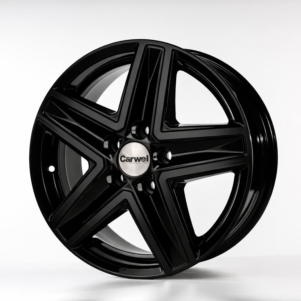 Carwel Витим 237 6,5x16 5/130 ET55 d-89,1 BK (Арт.140610)