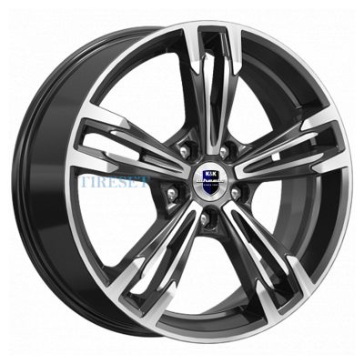 KиK 7x18/5x115 ET45 D70,2 Karrera Light (КС935) Алмаз черный