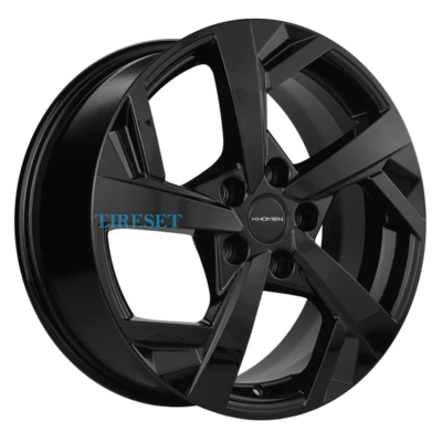Khomen Wheels 7x17/5x108 ET40 D54,1 KHW1712 (Jac/Москвич 3) Black
