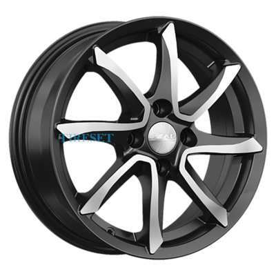 СКАД 6x15/4x100 ET37 D60,1 Osaka (КЛ317) Алмаз бархат новый
