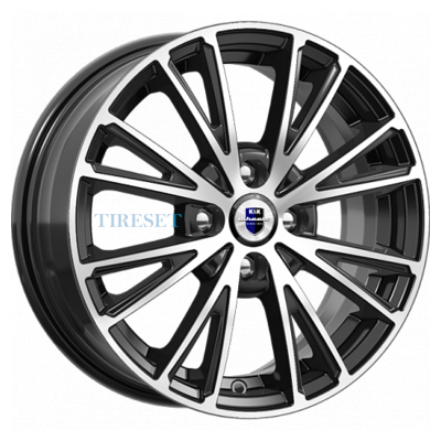 KиK 6x15/4x100 ET45 D67,1 Меандр (КС888) Алмаз черный SK