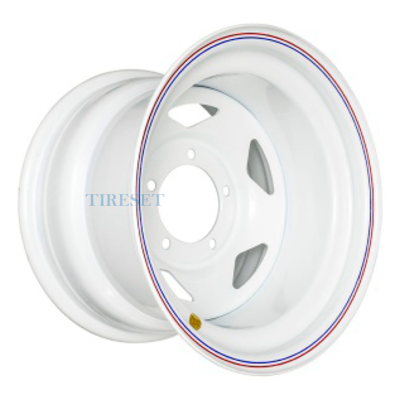 Off-Road Wheels 8x16/5x139,7 ET-25 D110 УАЗ белый (треуг.)