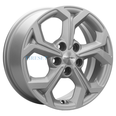 Диски Khomen Wheels 6,5x16/5x114,3 ET46 D67,1 KHW1606 (Mitsubishi) F-Silver на tireset.ru