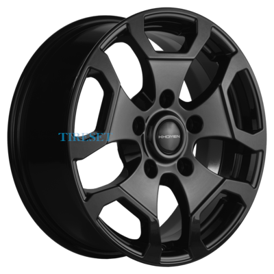 Khomen Wheels 6,5x17/5x139,7 ET40 D98,5 KHW1725 (Niva Travel/Legend) Black
