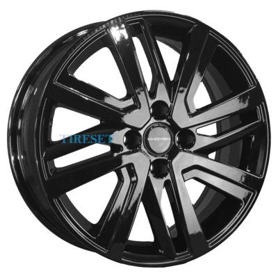 Khomen Wheels 6x16/4x100 ET37 D60,1 KHW1609 (Stepway) Black