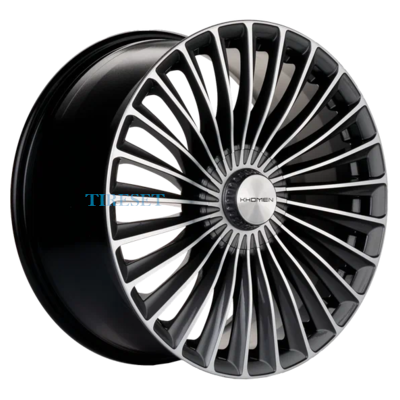 Khomen Wheels 9,5x20/5x112 ET38 D66,6 KHW2008 (Mercedes Rear) Gray-FP