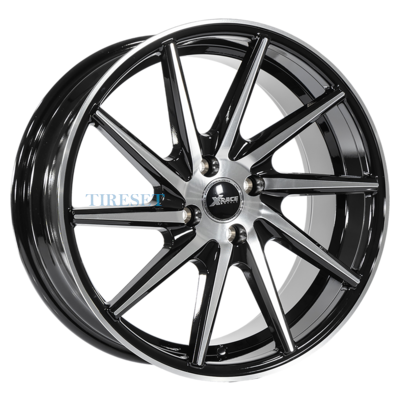 Диски X-Race 7x15/4x100 ET30 D54,1 H-03(R) BKF на tireset.ru